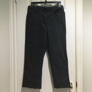 Flair Sport Classic Cotton Black Straight Leg Women's Pants